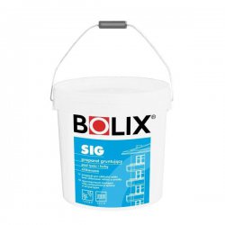 Bolix - préparation d'apprêt. plâtre de silicone. et silicone-acrylique. Bolix SIG Couleur