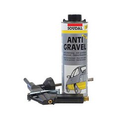 Soudal - Revêtement anti-corrosion Antigravel Gun