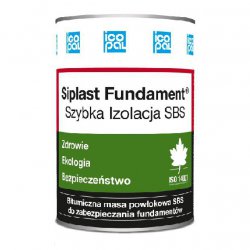 Icopal - Masse d'asphalte pour l'imperméabilisation des fondations à séchage rapide Isolation Siplast Foundation Fast SBS