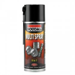 Soudal - une préparation universelle pour lubrifier et protéger Multi Spray