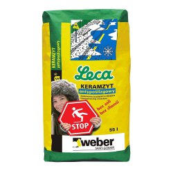 Weber Leca - agrégat d'argile expansée antidérapant