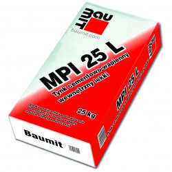 Baumit - Enduit intérieur ciment-chaux léger MPI 25 L appliqué à la machine
