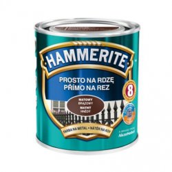Hammerite - peinture sur métal 'Prosto na rust' mat