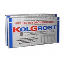 Kolgrost - polystyrène EPS 100-038 Toit / Plancher