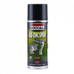 Soudal - Alu - Zinc Spray préparation zinc anti-corrosion