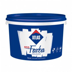 Atlas - peinture acrylique blanche d'intérieur ecoFARBA (AW-ECO)