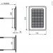 Darco - grilles - une grille de protection pour les sorties de cheminée latérales K ... Ks