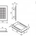 Darco - grilles - grille de protection pour sorties de cheminée latérales avec un K ... kr