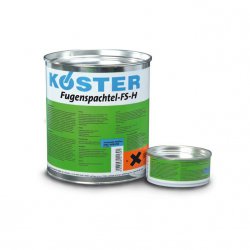 Koester - un composé d'étanchéité élastique à deux composants Fugenspachtel FS-H gris