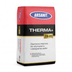 Arsanit - zaprawa klejowa do styropianu i siatki Therma+ TH-03