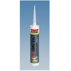 Soudal - Colle polyuréthane Pu Construct Extra Fast